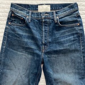 Mother Cropped flare jeans
